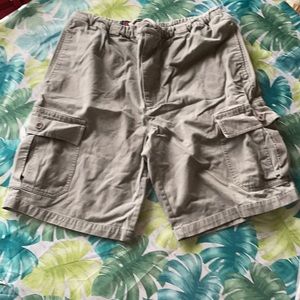 Khaki Cargo Shorts 32